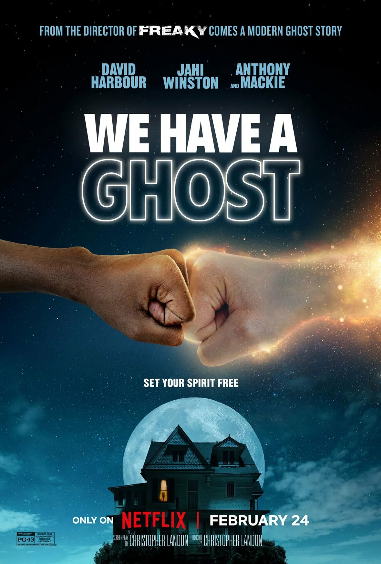 We have a ghost affiche série Netflix